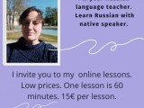 Russian language lessons online